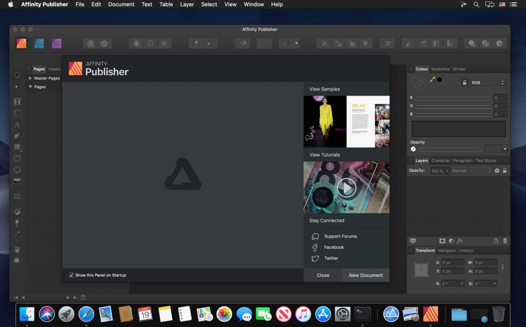Affinity Publisher 1.9.2 for Mac Free Download