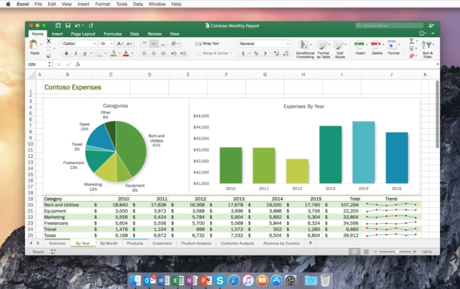 microsoft excel for macbook air free download