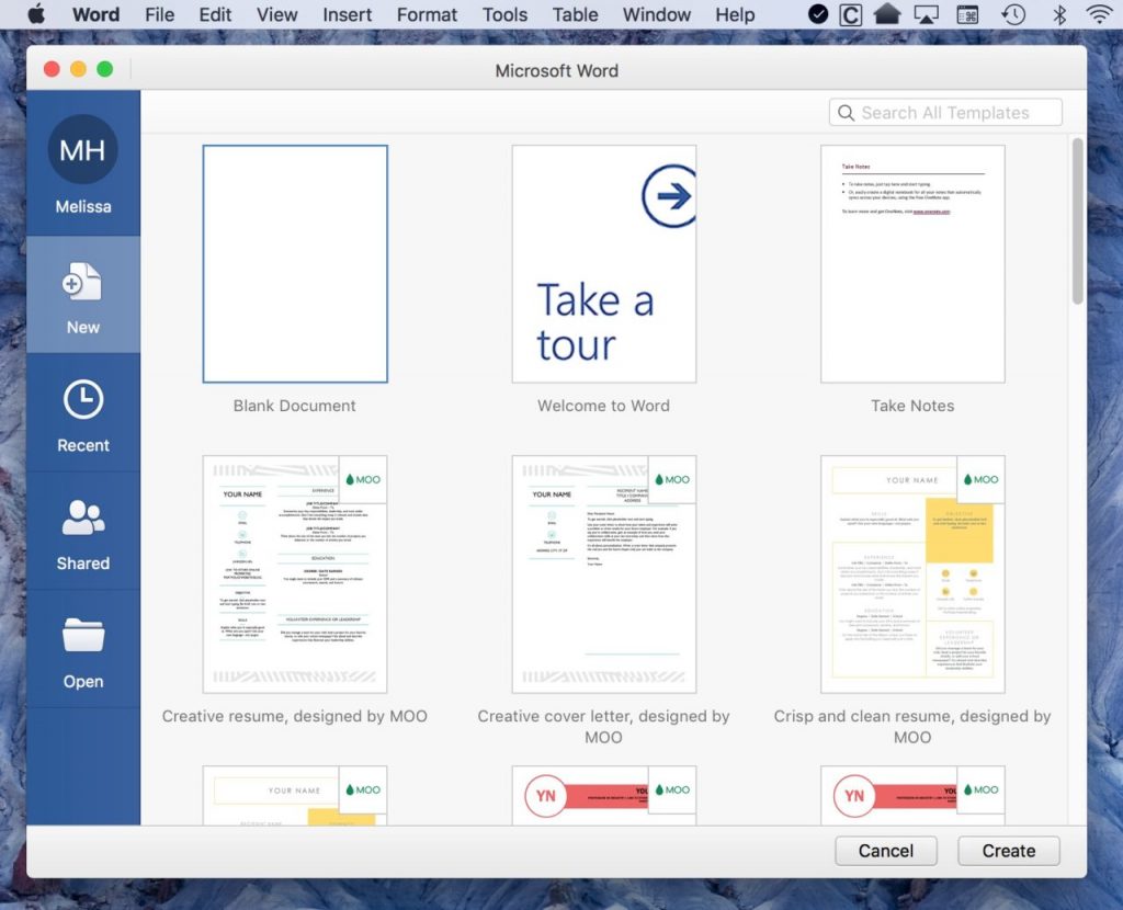 word office for mac free