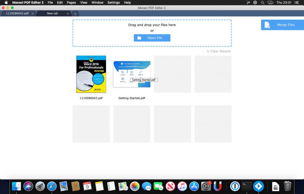 Movavi PDF Editor 3.2.1 for macOS Free Download