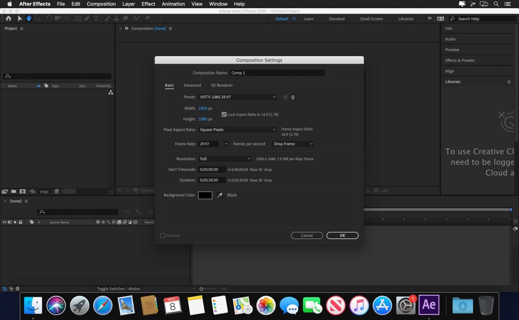 Adobe After Effects 2022 for Mac Free Download