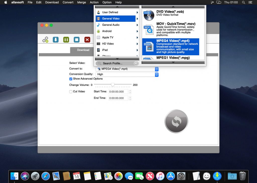 Allavsoft Video Downloader Converter 3 for macOS Free Download