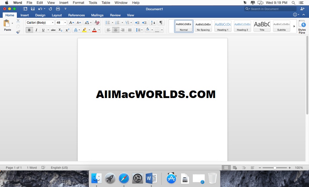 MS Office 2016 for Mac Free Download