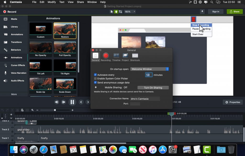 TechSmith Camtasia 2021 for macOS Free Download