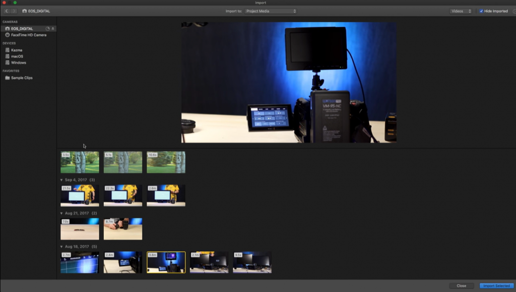 imovie for mac 10.9.5