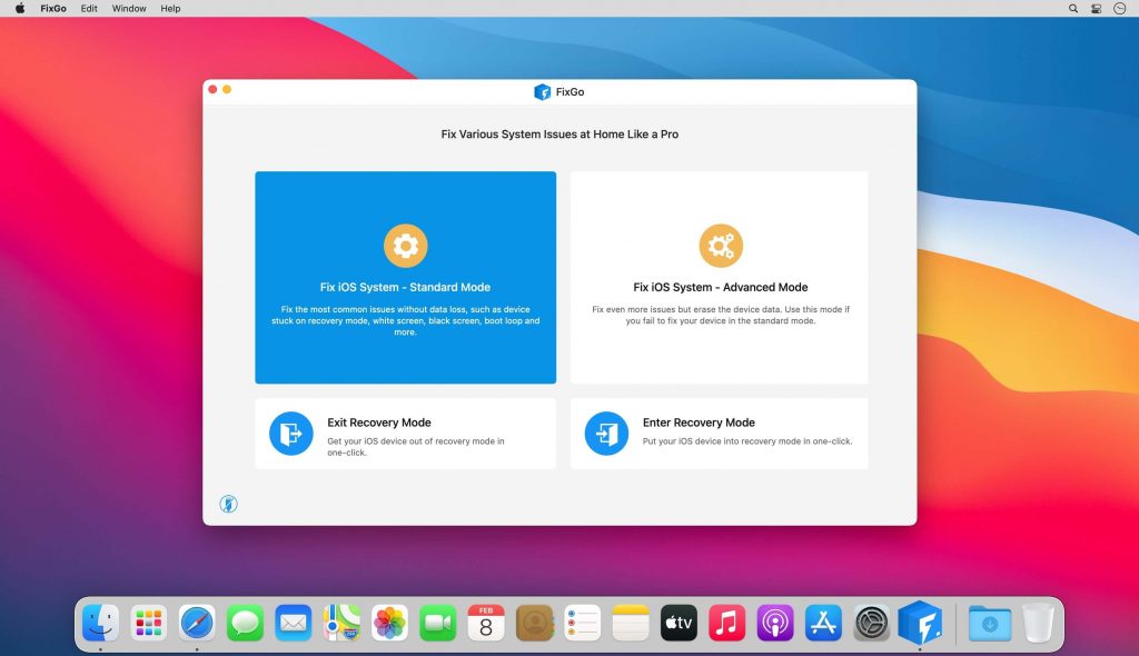 iToolab FixGo for Mac Free Download