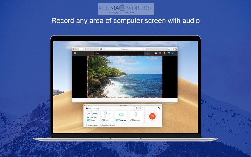 Any RecScreen 2 For macOS Free Download