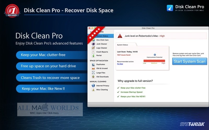 Disk Clean Pro 5 For Mac Free Download