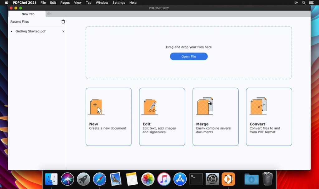 Movavi PDFChef 21 for Mac Free Download