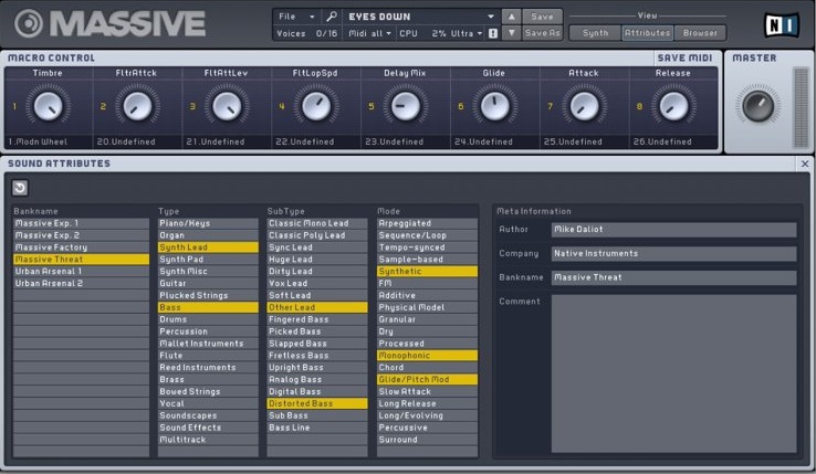 Native Instruments Massive for Mac Free Download