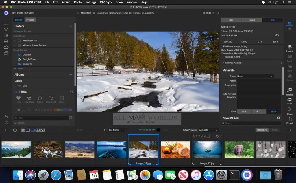 ON1 HDR 2021.5 Free Download for macOS