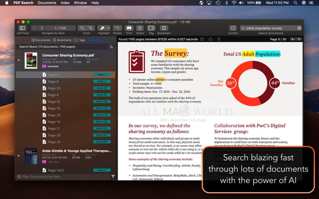 PDF Search 11 for Mac Free Download