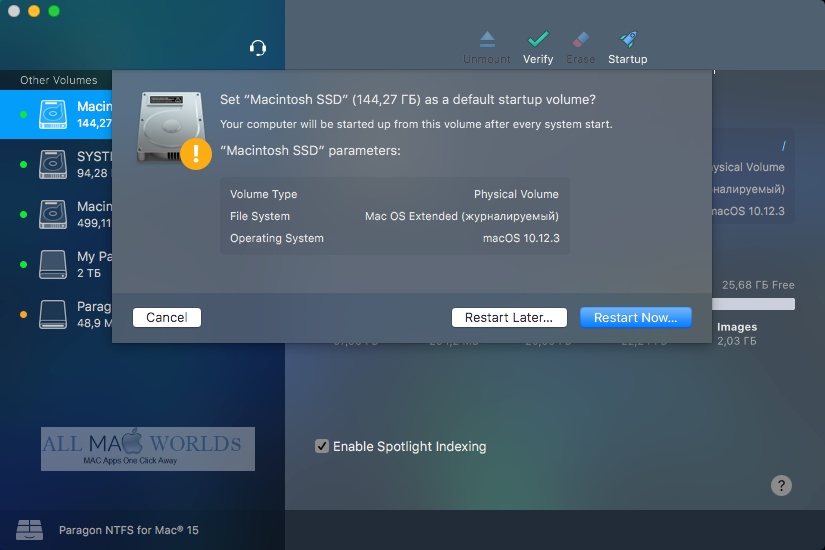 Paragon NTFS for Mac 15 For Mac Free Download 