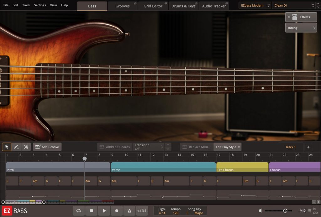 Toontrack EZbass for Mac Free Download