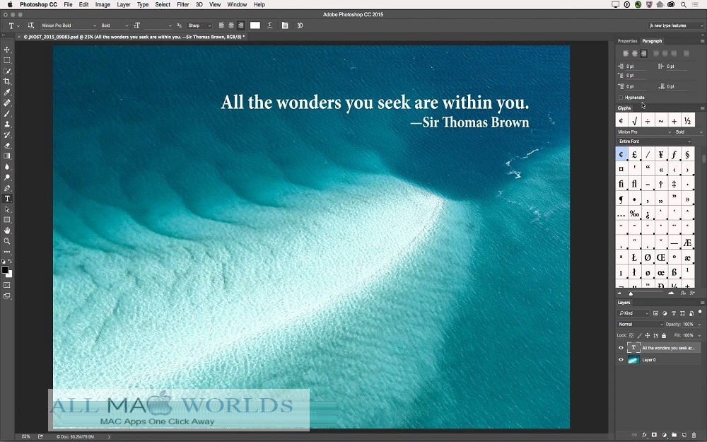 Adobe Photoshop CC 2017 for macOS Free Download 