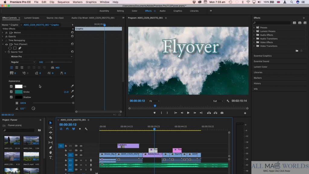 Adobe Premiere Pro CC 2017 11 for Mac Free Download  