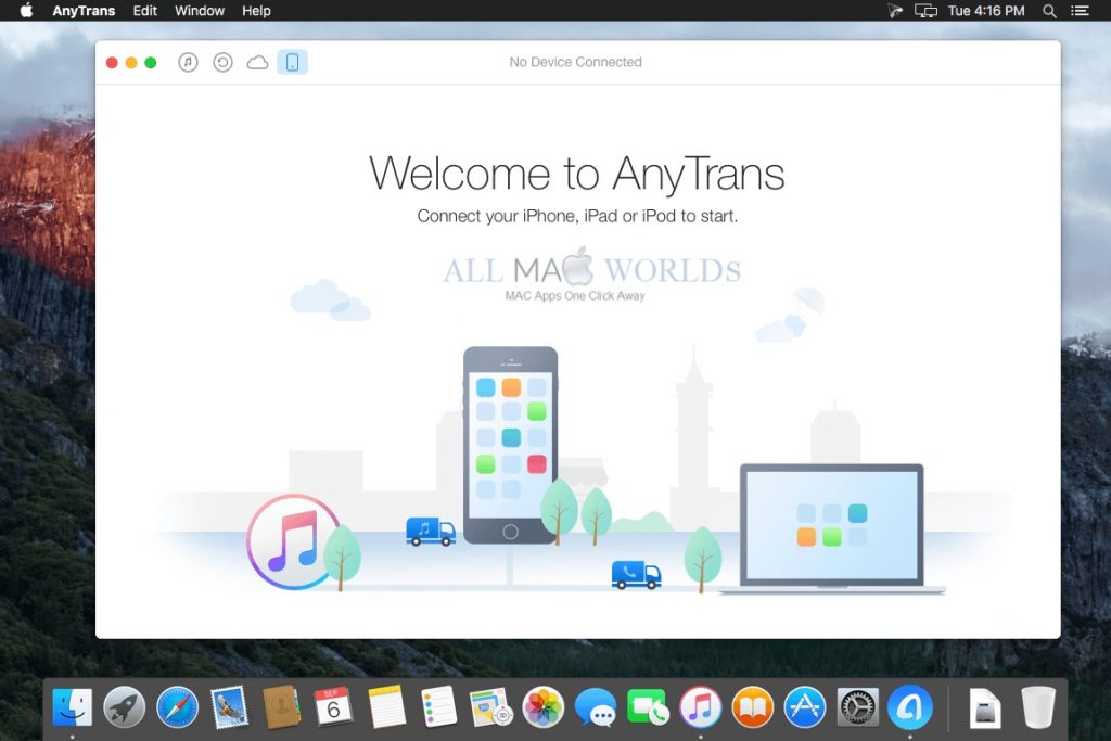 AnyTrans for iOS 8 for Mac Free Download 