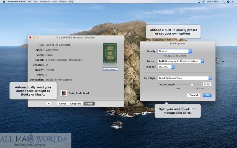 Audiobook Builder 2 for Mac Free Download 