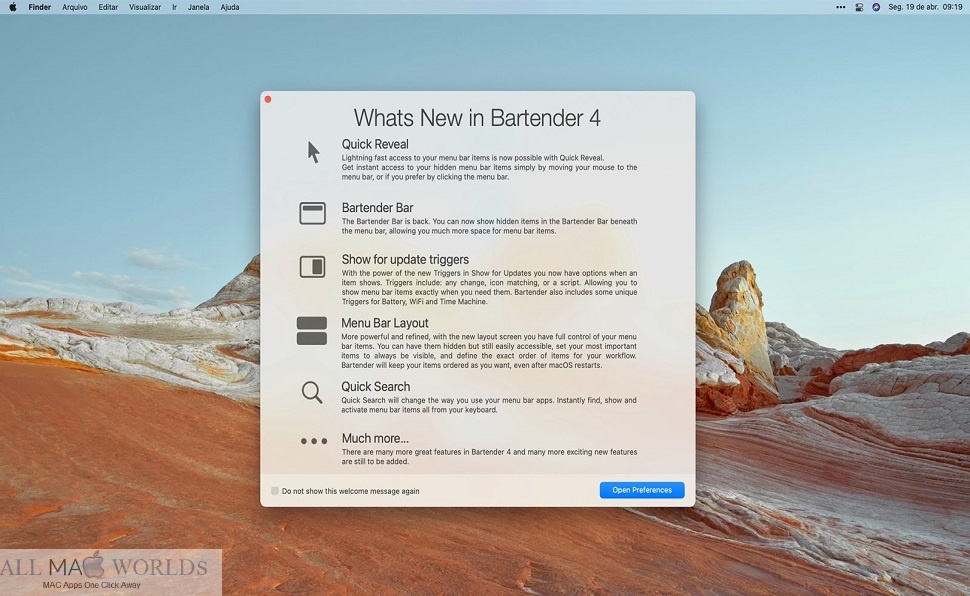 Bartender 4 for macOS Free Download 