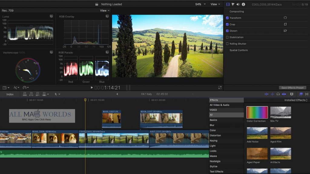 Final Cut Pro 10.4.10 For macOS Free Download