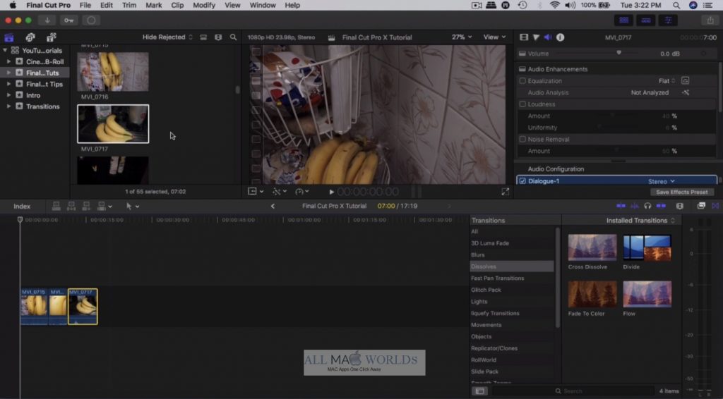 Final Cut Pro X 10.4.2 For macOS Free Download