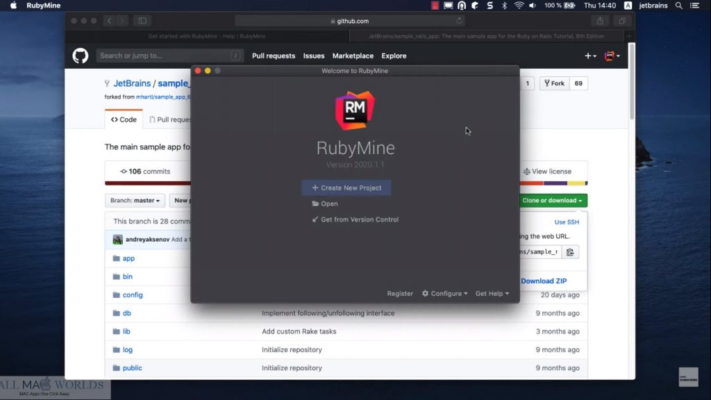 JetBrains RubyMine 2019 for Mac Free Download 