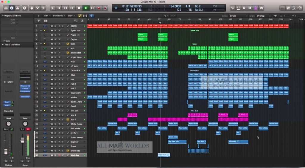 Logic Pro X 10.7.7 For macOS Free Download