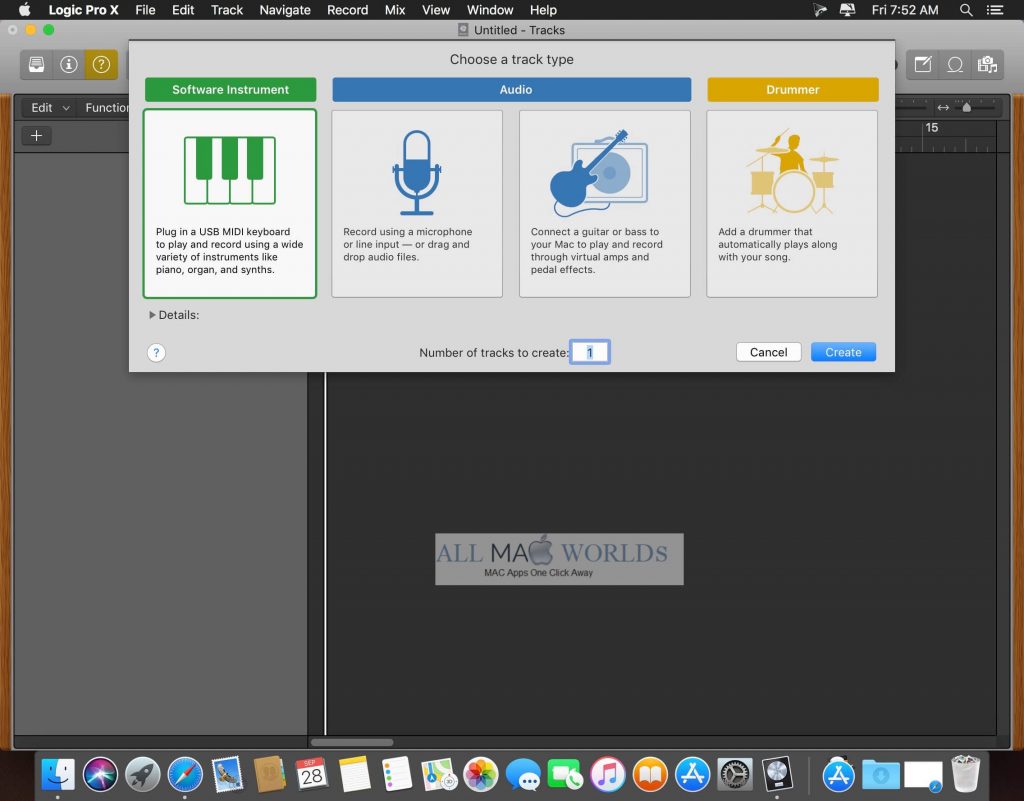 Logic Pro X 10.4.5 For Mac Free Download