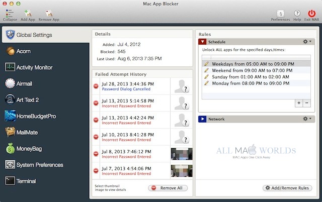 Mac App Blocker 3 For macOS Free Download