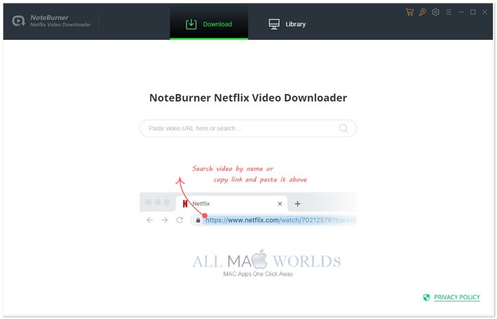 NoteBurner Netflix Video Downloader 1.5 for Mac Free Download