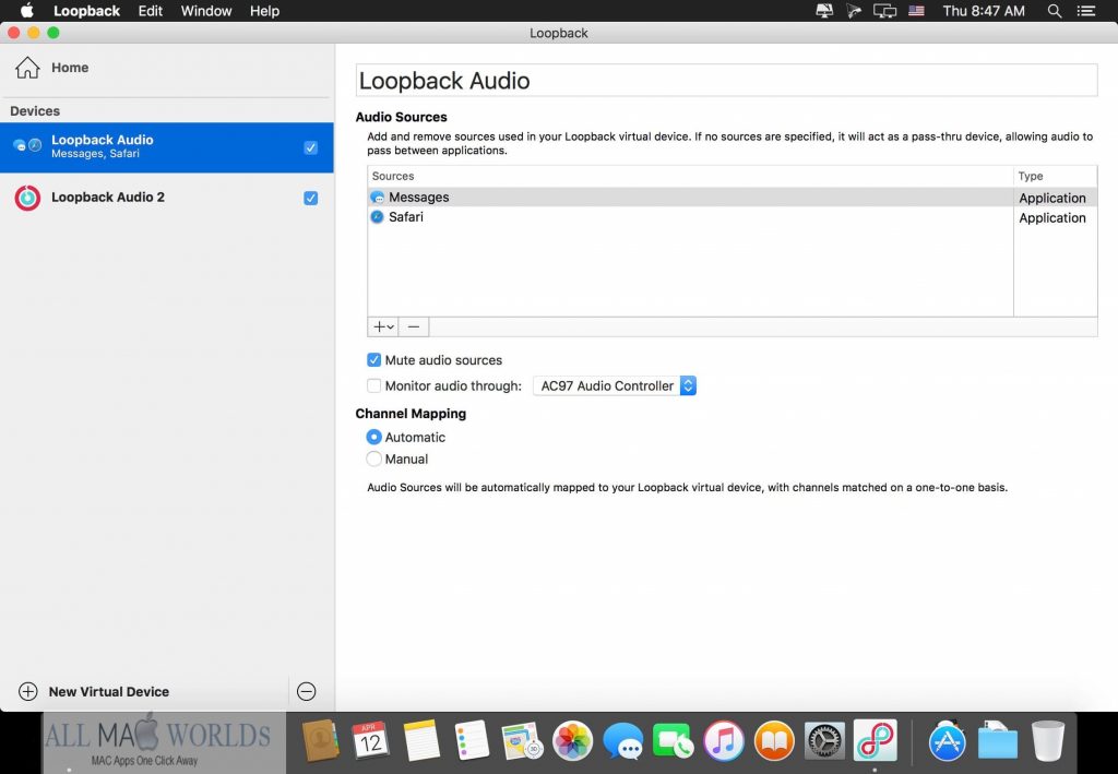 Rogue Amoeba Loopback 2 for macOS Free Download