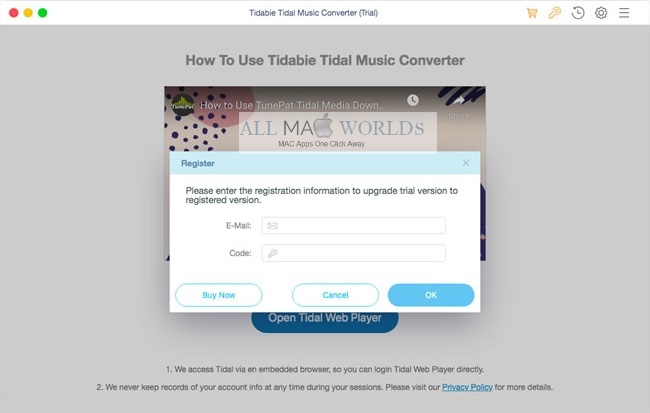 Tidabie Tidal Music Converter For Mac Free Download