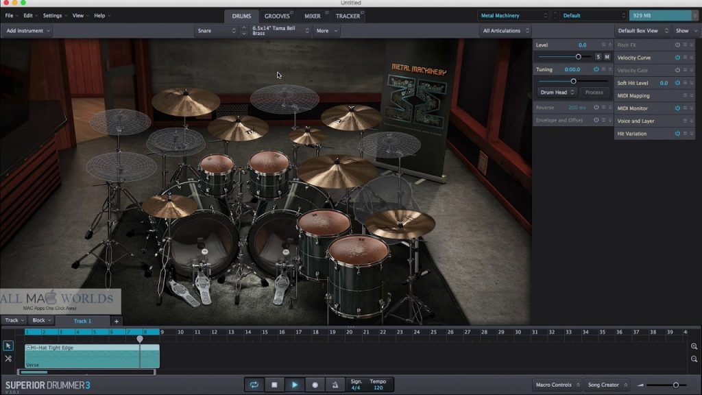 Toontrack Superior Drummer v3.1.7 for macOS Free Download