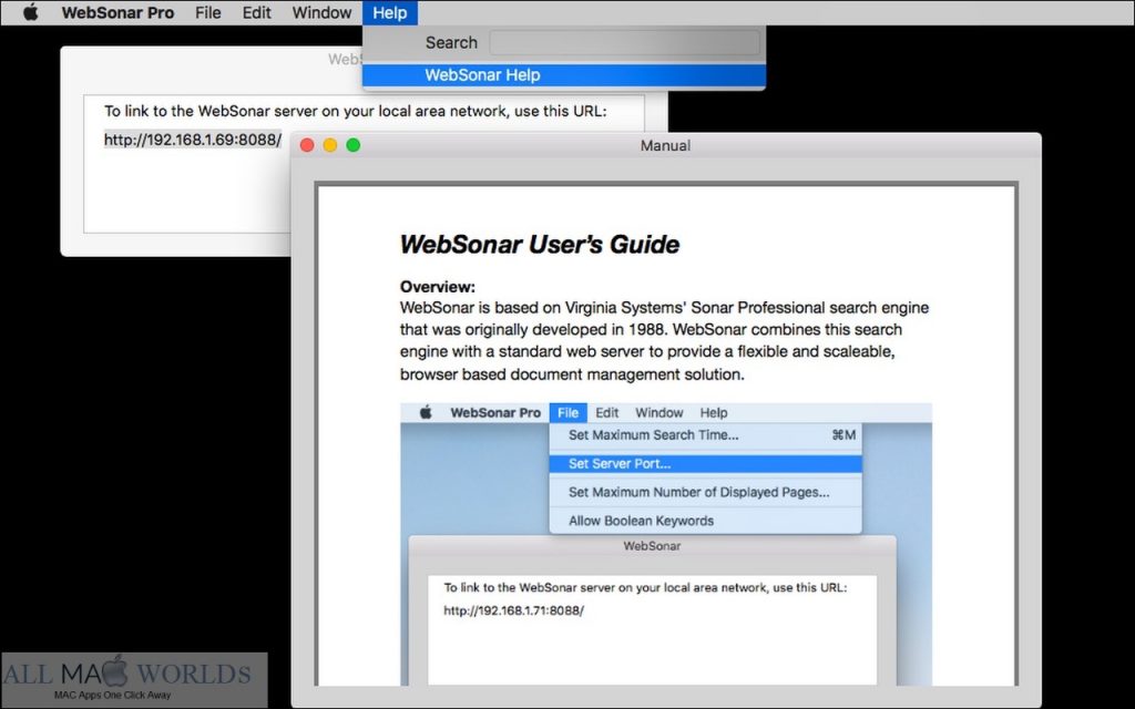 WebSonar Pro 3 for Mac Free Download 