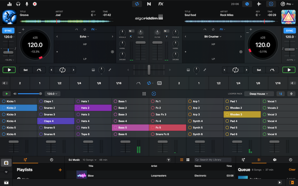 Algoriddim djay Pro AI 3 for Mac Free Download