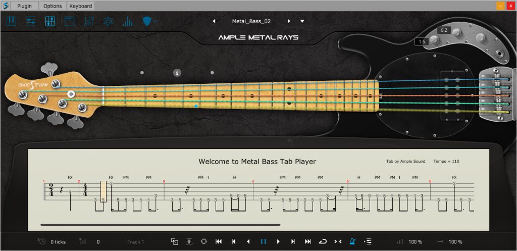 Ample Bass Metal Ray for macOS Free Download