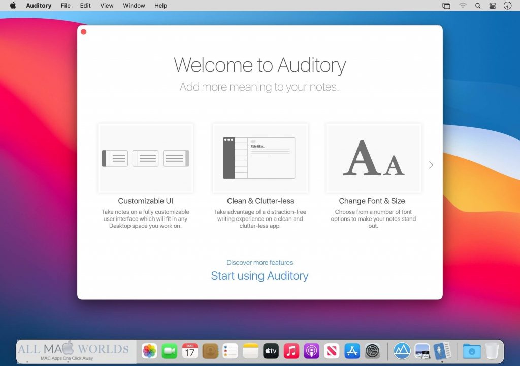 Auditory for Mac Free Download