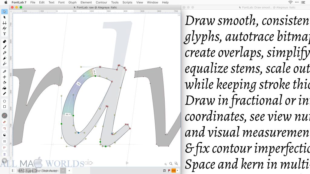 FontLab 7 for macOS Free Download