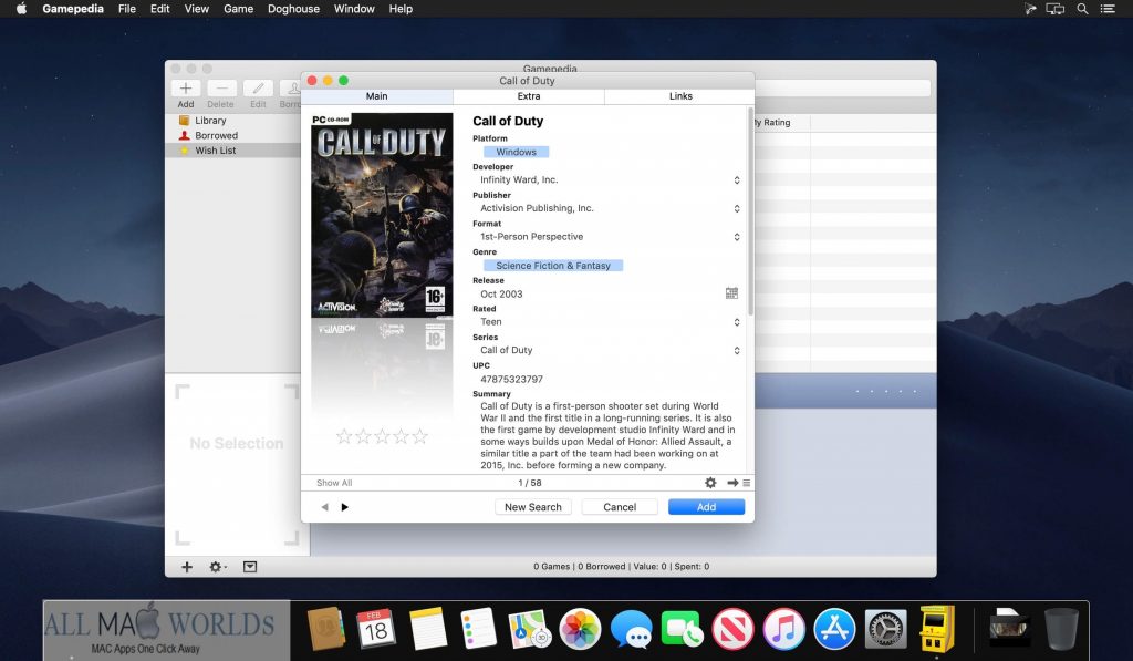 Gamepedia 6 for Mac Free Download