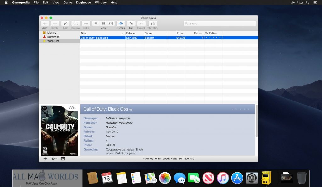 Gamepedia 6 for macOS Free Download