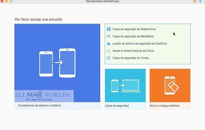 MobileTrans 6 for macOS Free Download 