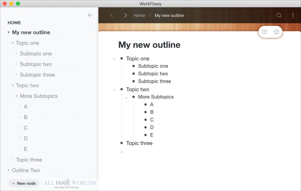 Outline 3 for macOS Free Download