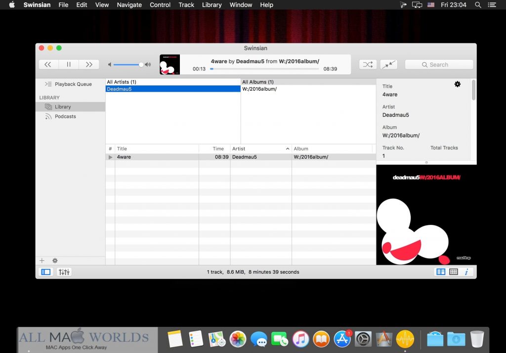 Swinsian 2 for macOS Free Download 
