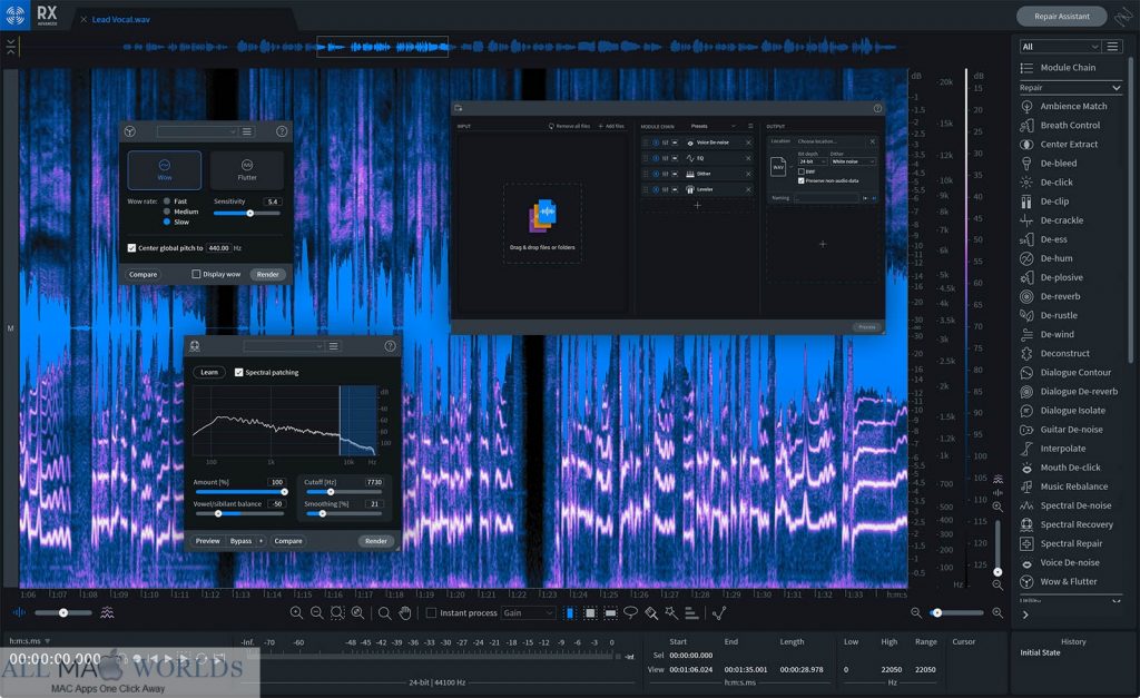 iZotope RX 8 Advanced 8 for Mac Free Download