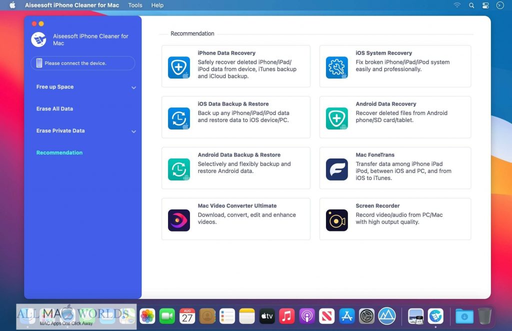 Aiseesoft iPhone Cleaner for macOS Free Download