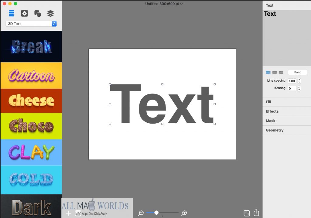 BeLight Art Text 4 for Mac Free Download