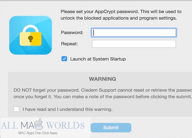 Cisdem AppCrypt 6 for macOS Free Download