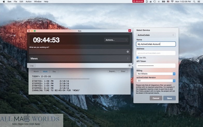 Eon Timer 2 for Mac Free Download