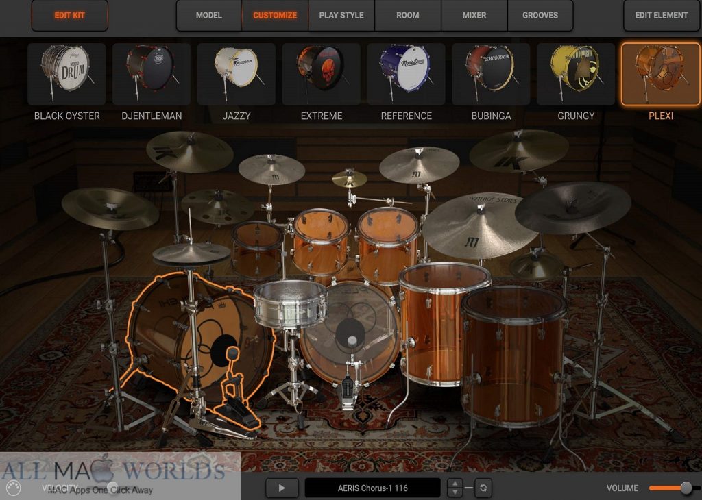 IK Multimedia MODO DRUM v1.1.1 for Mac Free Download