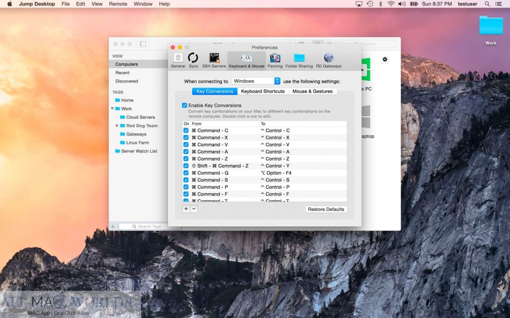 Jump Desktop 8 for macOS Free Download